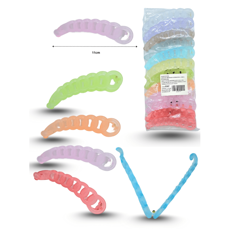 cascada banana cadena translucida C/12 EO957