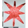 globo estrella 5 picos rojo C/50 RED_1844