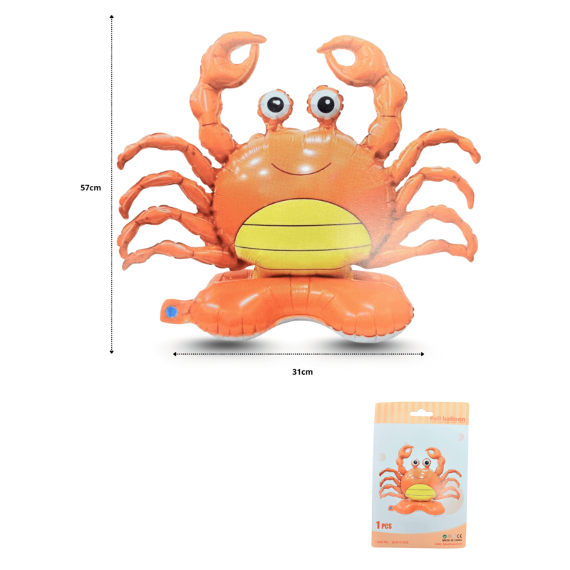 globo cangrejo C/10 C1038