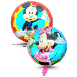 globo Mimy y mickey doble vista C/50