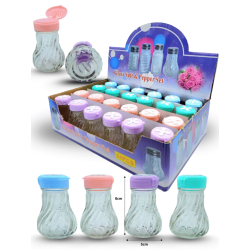 salero vidrio 8x5cm C/24 A7127