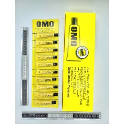 pegamento OMO en tira 10pzas C/3 30 pzas totales H1442