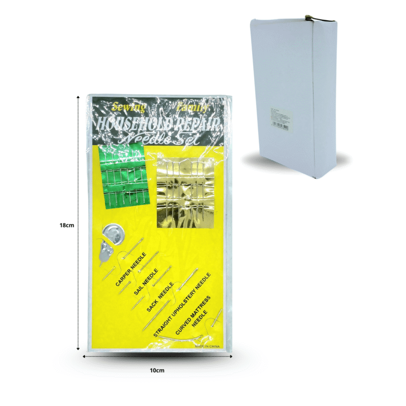 set de agujas 18 pzas en planilla C/36 E3302