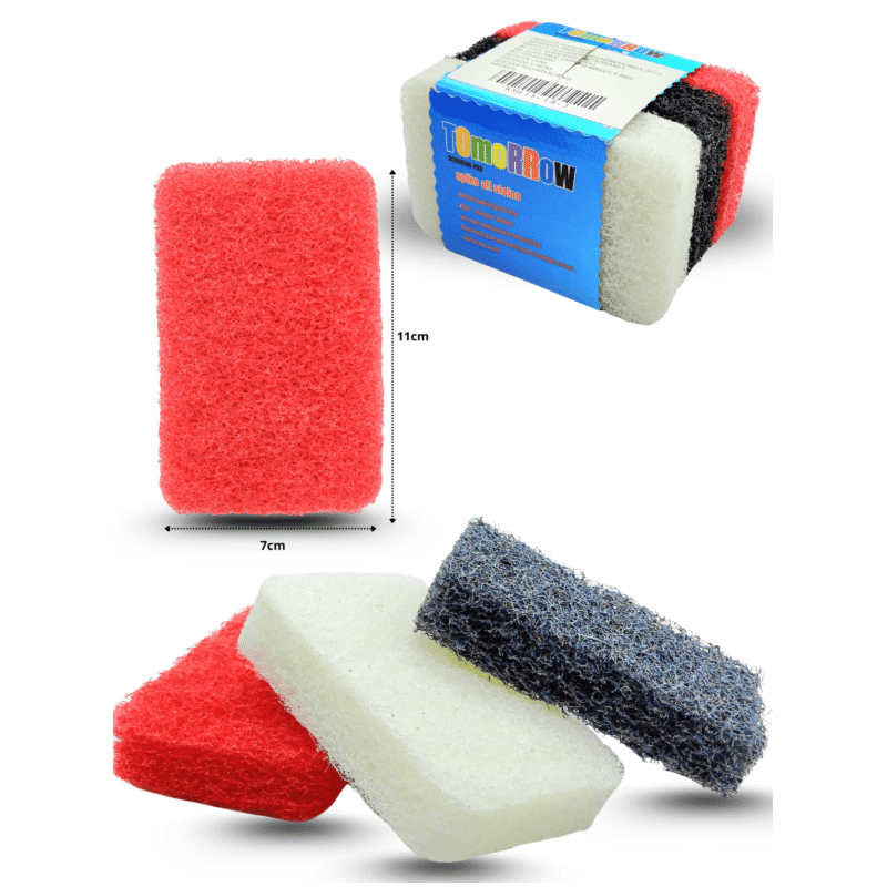 fibra set 3 pzas ideal para surten y ollas C/10 RM415-1B-3