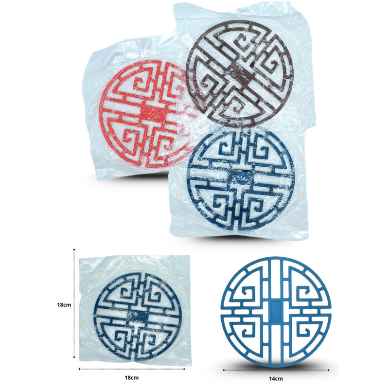 amuleto chino LU símbolo de prosperidad y riqueza C/10 MW36-3A-16