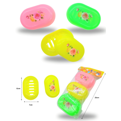 jabonera decorada C/3 20H-15