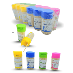 palillo bote redondo 200 palillos C/121698