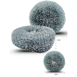 fibra borla metálica gigante C/50 LOP CON