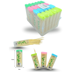 palillos dentales bote tipo encendedor C/24 6A-3