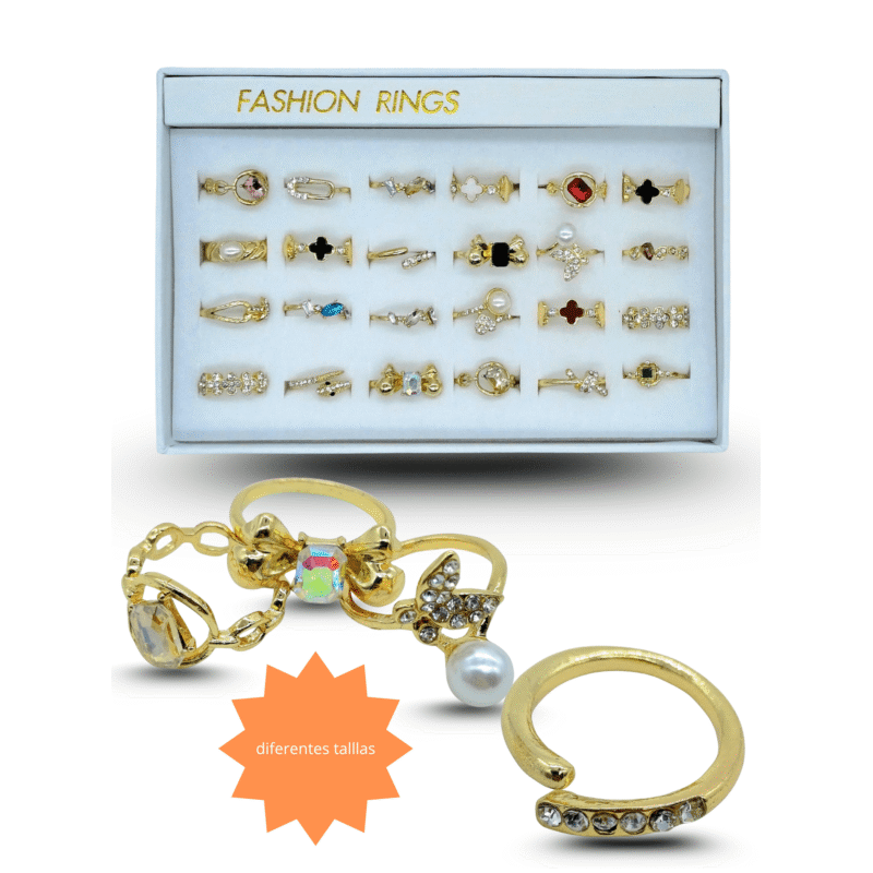 anillo cristales C/24 25C-33