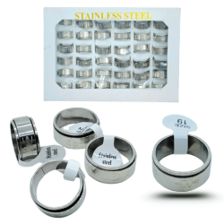 anillo argolla grabada giratoria C/36 R253K-12