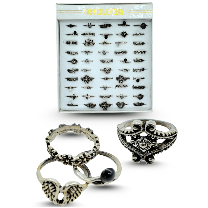 anillo para medio dedo varios diseños C/50 JZ59-2