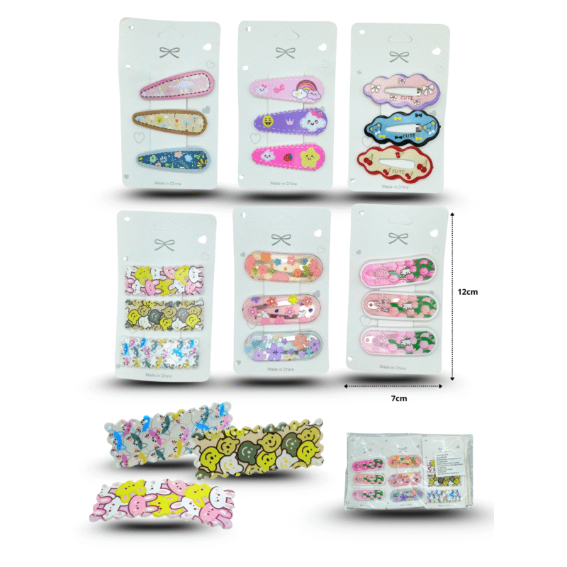 cuca decorada set 3 pzas C/12 BBJ-065