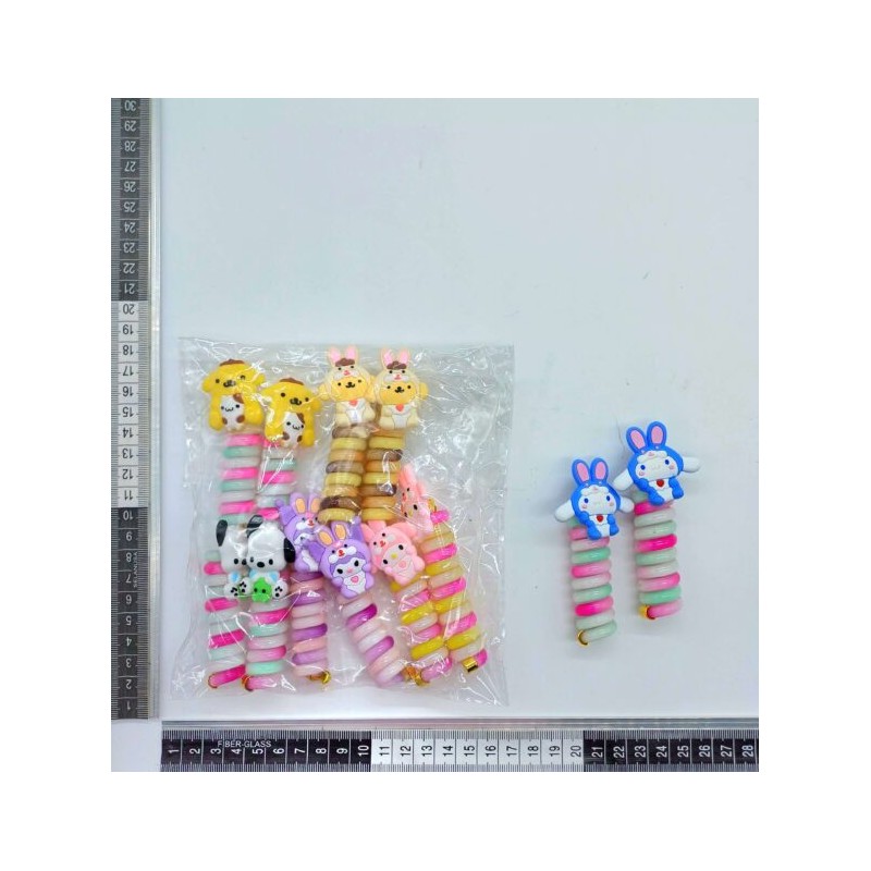 churro para cabello variedad de personajes sanrio C/12 23-2767