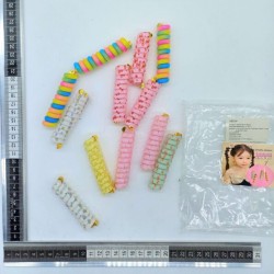churro decorativo de cabello C/12 XH5199