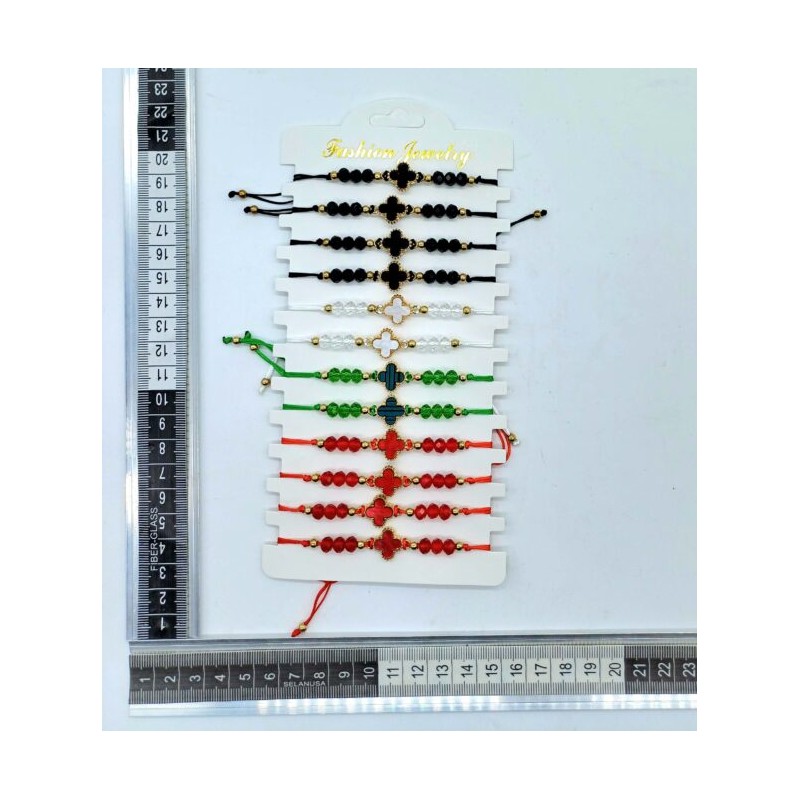 pulsera hilo protección y surte C/12 DG24-N46