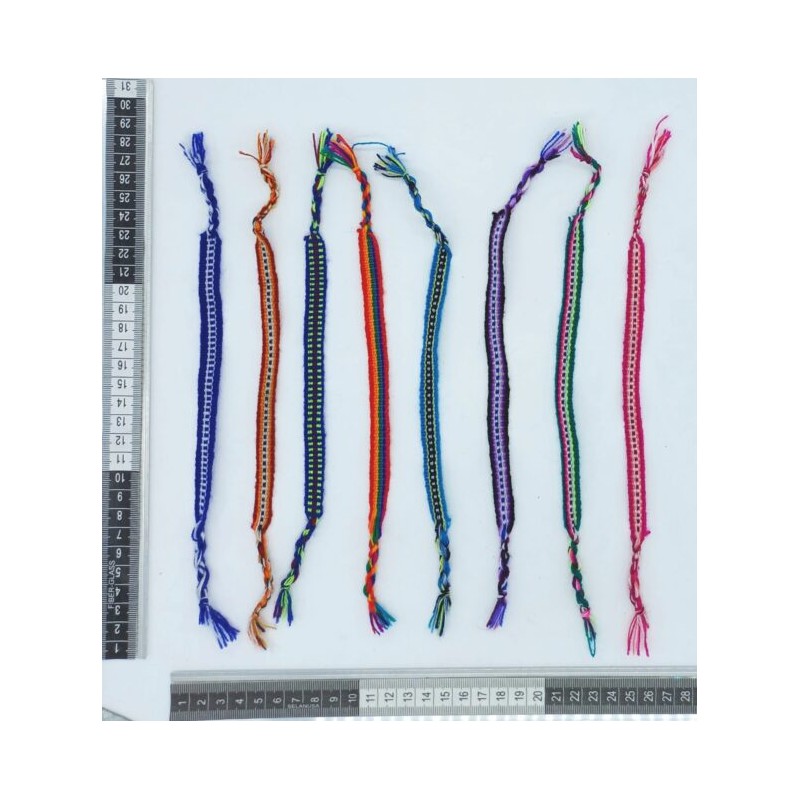 pulsera tejida oaxaqueña C/10 LIRA