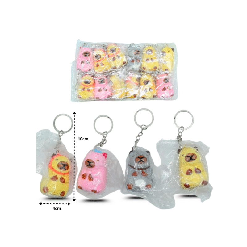 llavero squishy capy bara C/12 25C-123
