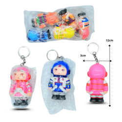 llavero squishy astronauta C/12 GF253S-2