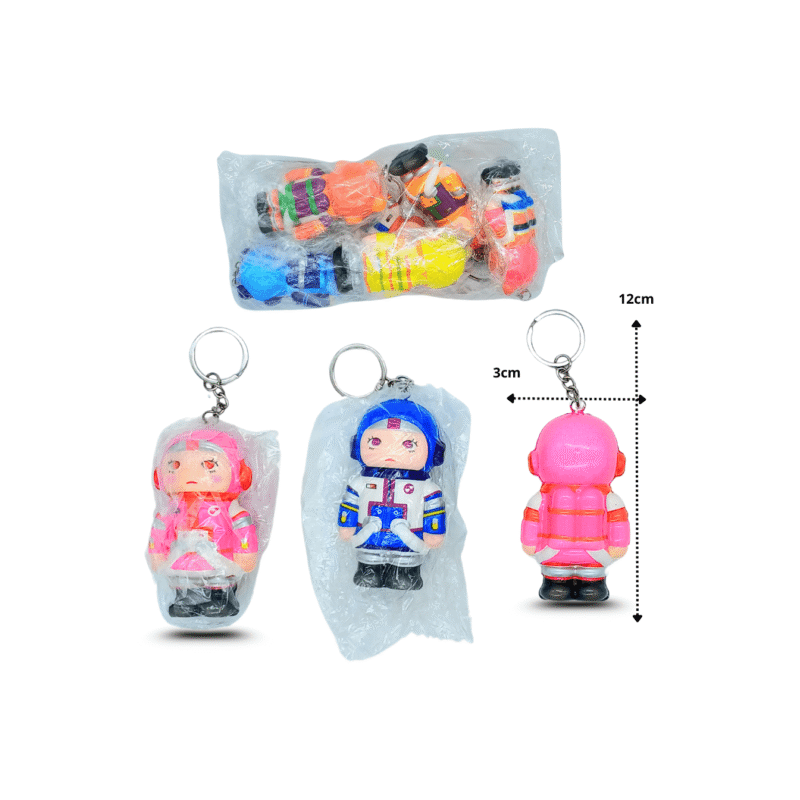 llavero squishy astronauta C/12 GF253S-2