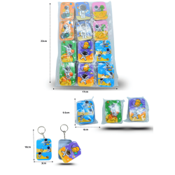 llavero pastillero metálico C/12 D4078