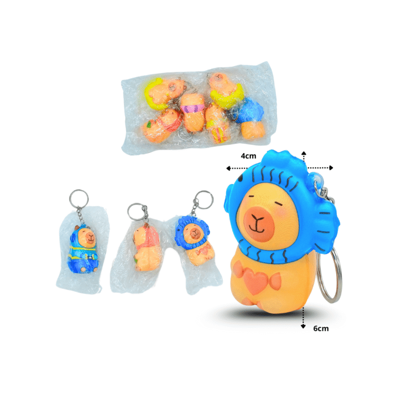llavero squishy capy bara C/12 R253K-42