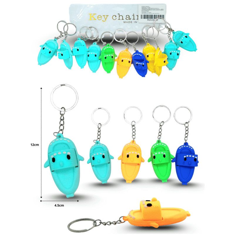 llavero chancla Tiburcio C/12 R253S-20