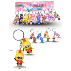 llavero LABUBU rígido doble C/12 R253S-10