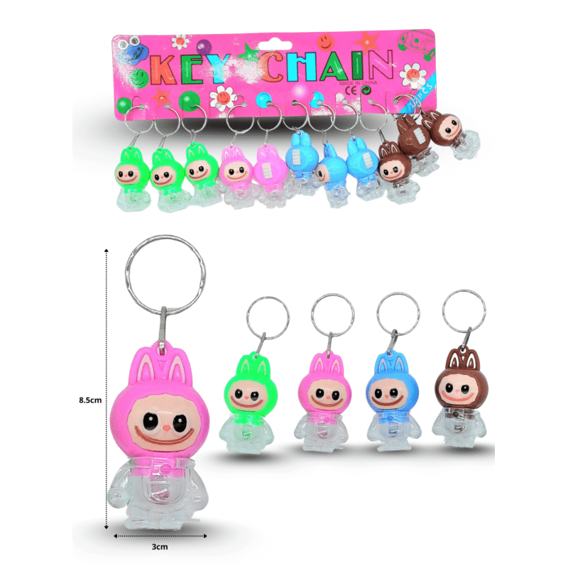 llavero LABUBU con luz C/12 R253S-11