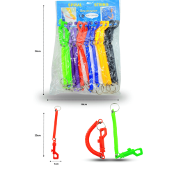 llavero arnes resorte 20 cm C/12 WU-31