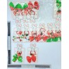 pico moño estampado par de ligas decoradas navideñas set 3 pzas C/12 24V-49