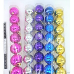 esfera disco navideña C/12 WD0012