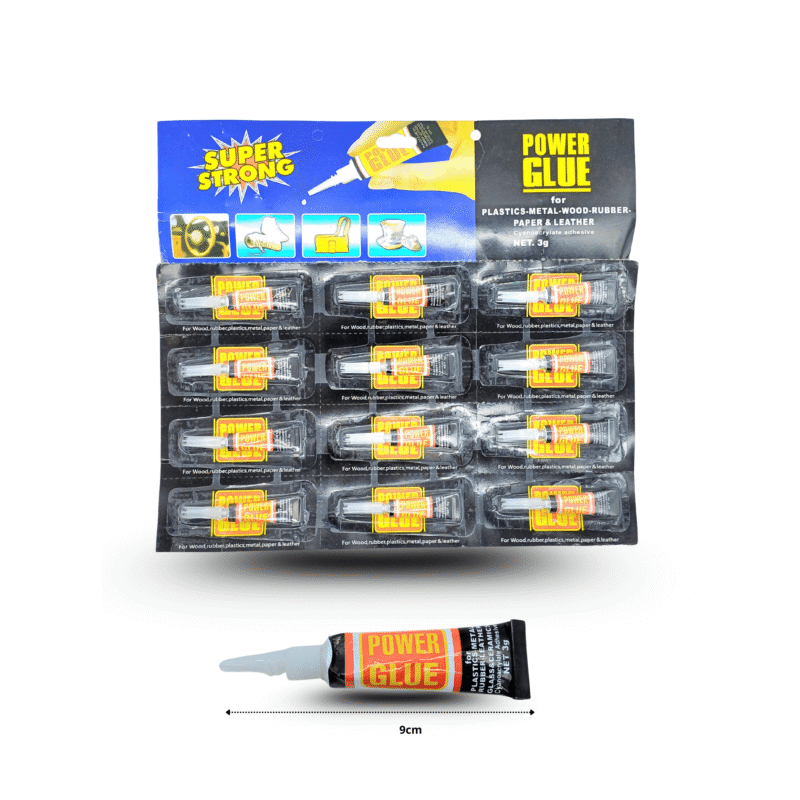 power glue negro en planilla C/12 YFU-514
