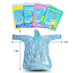 impermeable adulto colores C/12 25A-33