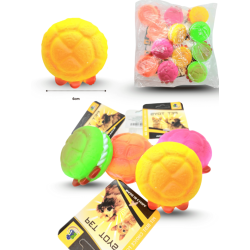 juguete chillón para mascota 7.5cm hamburguesa C/12 PR61192