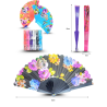 abanico decorado base colores C/12 25-C04