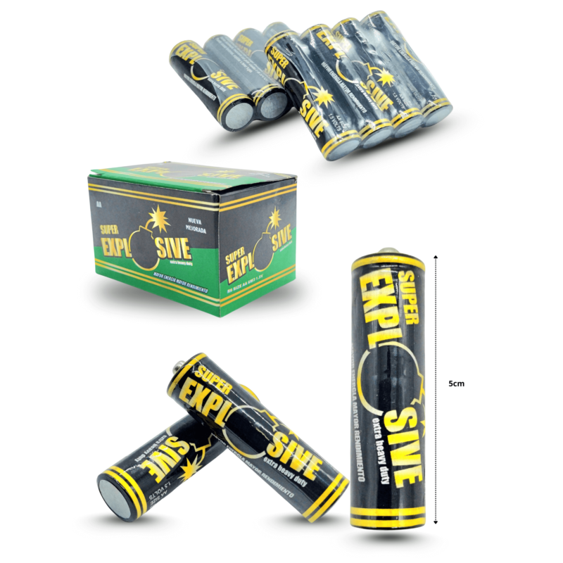 pila explosive AA set 4pzas C/6