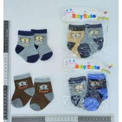 calcetín baby con osos C/12 XL21-80