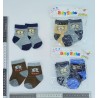 calcetín baby con osos C/12 XL21-80