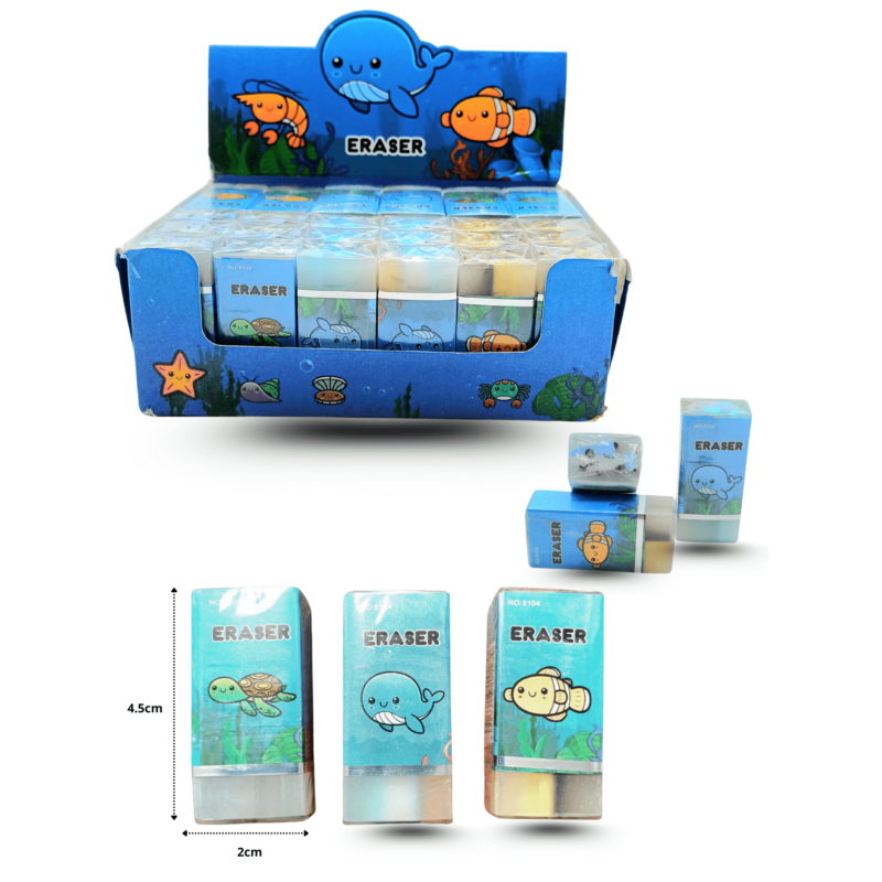 goma borrador marina C/36 YSM-434