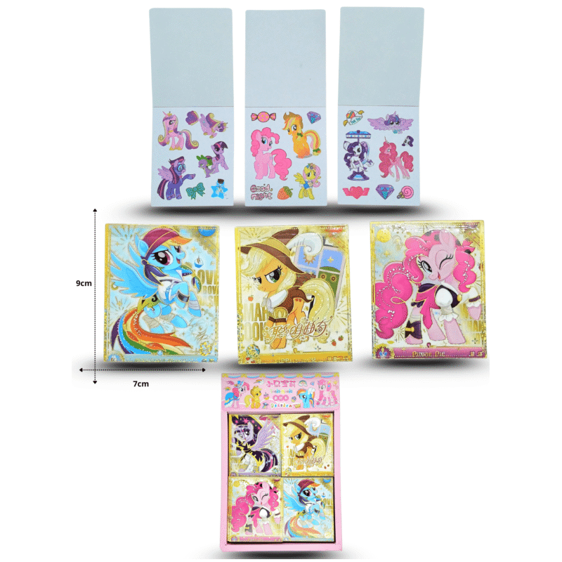 libreta sticker Pony C/40 CAL-C5049