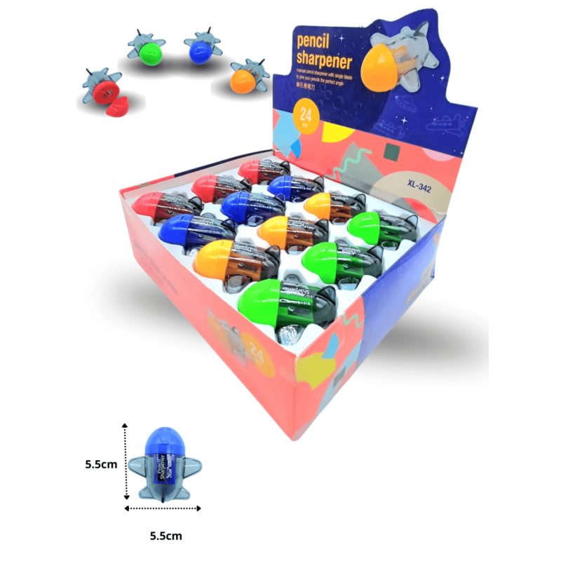 sacapuntas avión C/24 XL-342