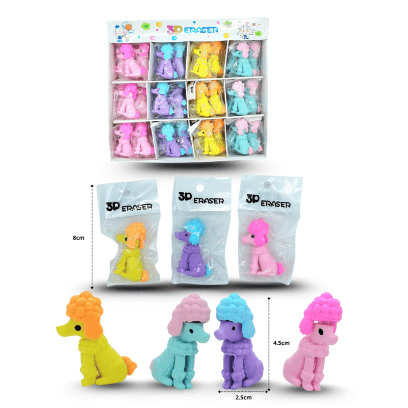 goma perro caniche C/48 B8564