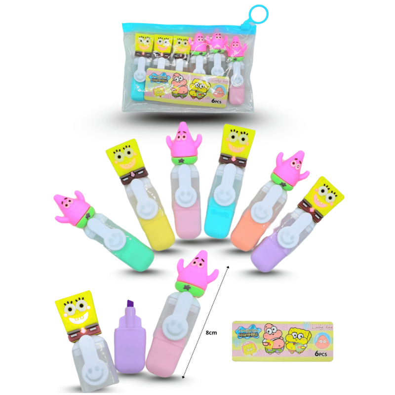 marcatextos mini bob sponja C/6 C5052