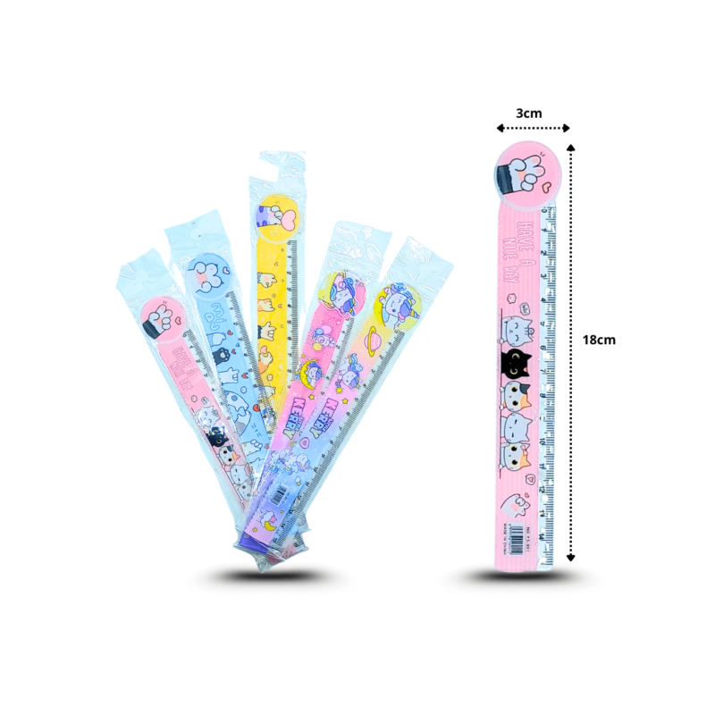 regla decorada C/10 ZC-51