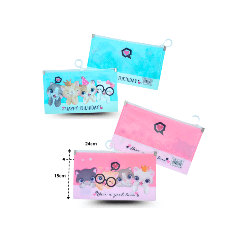 sobre plástico con cierre a presión C/12 11H-1