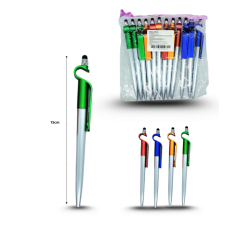 pluma touch con soporte para celular C/12 GPM-2741