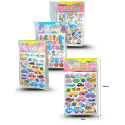 sticker surtido 24.5x14cm C/20 F2283