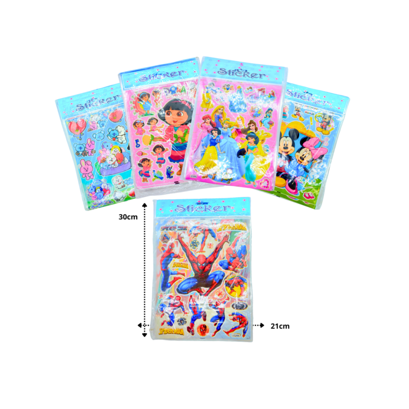 sticker tamaño carta C/20 CAL-C5031 o CAL-C5035