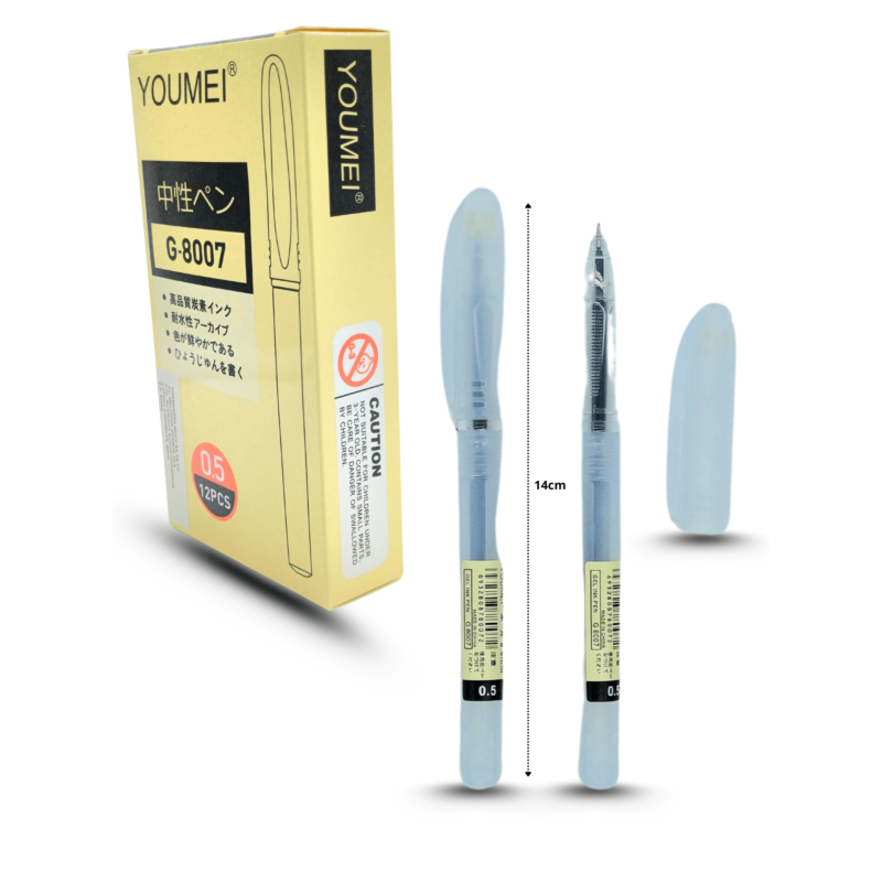 pluma gel ultrafina C/12 BJY-468